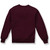 Heavyweight Crewneck Sweatshirt with heat transferred logo [NJ102-862/EWE-MAROON]