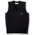 V-Neck Sweater Vest with embroidered logo [NY057-6600/AAG-NAVY]