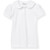 Peterpan Collar Polo with heat transferred logo [PA157-7744-SKG-WHITE]