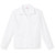 Long Sleeve Convertible Collar Blouse [NY111-356-WHITE]