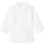 3/4 Sleeve Fitted Overblouse with heat transferred logo [TX137-5553/GHT-WHITE]