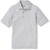 Short Sleeve Polo Shirt with heat transferred logo [MD124-KNIT-MSP-ASH]