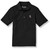 Short Sleeve Polo Shirt with embroidered logo [TN021-KNIT-DAV-BLACK]