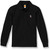 Long Sleeve Polo Shirt with embroidered logo [TN021-KNIT/DAV-BLACK]