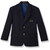 Adult Polyester Blazer with embroidered logo [NY354-MENS/RYB-NAVY]