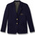 Girls' Polyester Blazer with embroidered logo [NY354-2000/RYB-NAVY]