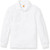 Long Sleeve Heavyweight Polo Shirt with embroidered logo [MD042-8539/ROP-WHITE]