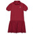 Short Sleeve Jersey Knit Dress with embroidered logo [TN021-7737-DAV-CARDINAL]