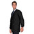 Men's Warm Up Jacket with embroidered logo [NY200-7551/SCN-BLACK]