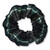 Hair Scrunchie [CA010-2-355-NAVY/WHI]