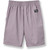 Pull-On Elastic Waist Shorts [NJ122-PULL ONS-STEEL GY]