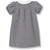 Peter Pan Collared Dress w/Piping with embroidered logo [TN006-1013-230-BLK/WHT]