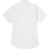 Ladies' Short Sleeve Tapered Oxford with embroidered logo [CA010-5586/MSG-WHITE]