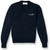 V-Neck Pullover Sweater with embroidered logo [MD183-6500/SLC-NAVY]