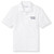 Short Sleeve Polo Shirt with embroidered logo [NJ170-KNIT-ICS-WHITE]