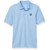 Performance Polo Shirt with embroidered logo [VA387-8500-STM-BLUE]
