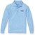 Long Sleeve Polo Shirt with embroidered logo [NJ170-KNIT/ICS-BLUE]