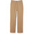 Girls' Slacks with heat transferred logo [NY657-15-4/MM-TAN]