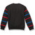Striped Crewneck Sweatshirt [PA584-G4700-BK W/RED]