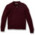 1/4 Zip Pullover Sweater with embroidered logo [PA071-6556/PCG-WINE]