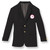 Adult Polyester Blazer with school emblem [MD125-MENS/SBM-BLACK]