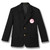 Youth Polyester Blazer with school emblem [MD125-BOYS/SBM-BLACK]