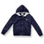 Nylon Shell Jacket with Hood with embroidered logo [TN031-3277/TIR-NAVY]