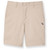Boys' Performance Fabric Walking Shorts with embroidered logo [MD250-7049-MR-KHAKI]