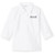 3/4 Sleeve Fitted Overblouse with embroidered logo [TX126-5553/CHA-WHITE]