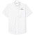 Short Sleeve Oxford Shirt with embroidered logo [VA071-OX-S VEF-WHITE]
