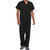 Unisex Tunic with embroidered logo [PA030-4777-BLACK]