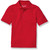 Short Sleeve Polo Shirt with heat transferred logo [MD231-KNIT-TBE-RED]