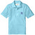 Short Sleeve Polo Shirt with embroidered logo [NY420-KNIT-ZHS-AQUA]