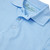 Short Sleeve Polo Shirt with embroidered logo [OK002-KNIT-YAC-BLUE]