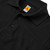 Long Sleeve Polo Shirt with embroidered logo [CA021-KNIT/TIS-BLACK]