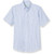 Short Sleeve Oxford Shirt with embroidered logo [TX232-OX-S TVS-BLU/WH]