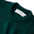 Crewneck Pullover Sweater with embroidered logo [PA123-6530/SSB-GREEN]