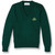 V-Neck Pullover Sweater with embroidered logo [VA303-6500/GVB-GREEN]