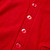 V-Neck Cardigan Sweater with heat transferred logo [TX261-1001/MMS-LIPSTICK]