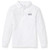 Long Sleeve Polo Shirt with embroidered logo [NY433-KNIT/BSI-WHITE]
