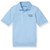 Short Sleeve Banded Bottom Polo Shirt with embroidered logo [NJ170-9611/ICS-BLUE]