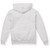 Full-Zip Hooded Sweatshirt with heat transferred logo [NJ060-993-ASH]