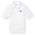 Short Sleeve Banded Bottom Polo Shirt with embroidered logo [NJ799-9611/GBS-WHITE]