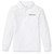 Long Sleeve Polo Shirt with embroidered logo [FL009-KNIT/USN-WHITE]
