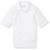 Short Sleeve Banded Bottom Polo Shirt with embroidered logo [NJ170-9611/ICS-WHITE]