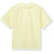 Short Sleeve Peterpan Collar Blouse with heat transferred logo [GA004-350-JAG-YELLOW]