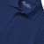 Short Sleeve Polo Shirt with embroidered logo [NJ126-KNIT-TH1-NAVY]