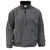 1/4 Zip Fleece Jacket with embroidered logo [NJ126-SA1950-CHARCOAL]