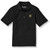 Short Sleeve Polo Shirt with embroidered logo [VA084-KNIT-STC-BLACK]