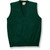 V-Neck Sweater Vest with embroidered logo [PA741-6600/TCH-GREEN]